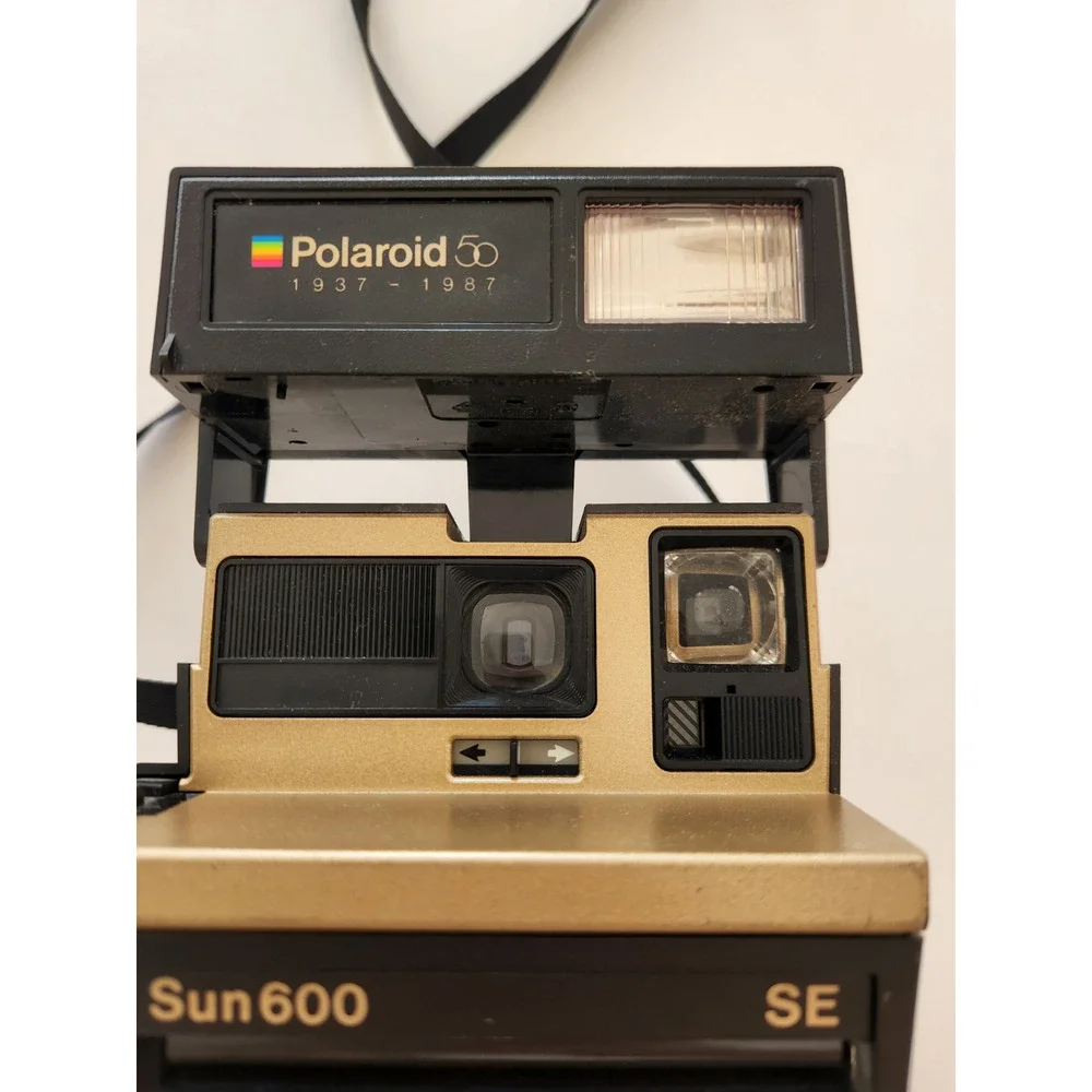 Polaroid Sun 600 SE Camera 50th Anniversary Instant Film Tested